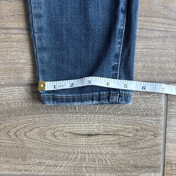 Judy Blue Womens Size 9 /29 Jeans Button Fly Distressed Skinny Fit - Picture 15 of 16